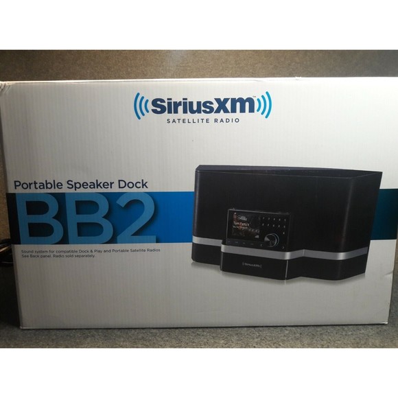 Sirius XM Radio Portable Speaker Dock & Onyx Receiver Works No Remote Orig Boxes - Picture 5 of 12
